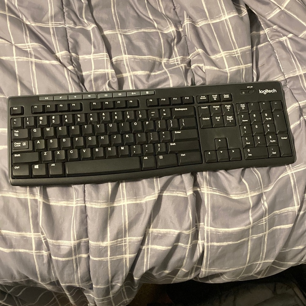 Logitech wireless keyboard and mouse
